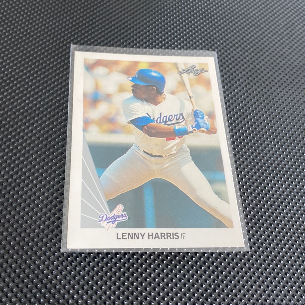 Lenny Harris MLB card